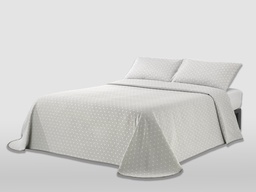 [PT84.N14.14416129] BEDSPREAD ECOLOGY N14 (180x270cm, Gray, Protective Bag)